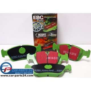 EBC DP2914 greenstuff Sport Bremsbeläge Vorderachse für BMW e36 + Z3 für 286mm Bremsscheiben