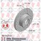 Zimmermann sport front brake disc drilled 300x24mm BMW E81 - E88 E89 E90 - E93