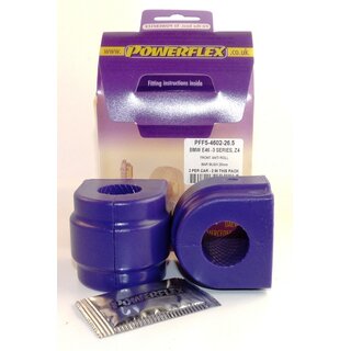 2 x Powerflex PFF5-4602-27 PU Stabilager Vorderachse 27mm für BMW e46 M3 e39 M5