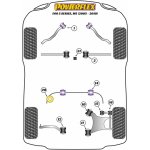 2 x Powerflex PFR5-4609-18 PU Stabilager 18mm Hinterachse...