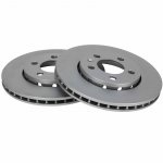 PREMIUM Bremscheibensatz 256mm Vorderachse für VAG