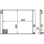 MAHLE Behr Premium Line Kühler für BMW e60 e61...