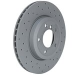 Zimmermann Sport Bremsscheibe vorne gelocht 325x25mm...