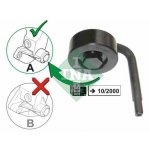 Spannrolle, Keilrippenriemen von INA für 2,5 &...