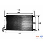 Mahle Behr Premium Line Klimakondensator für BMW e46...