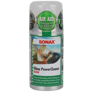 Sonax Clima Clean 100ML reinigt die Klimaanlage und erzeugt frischen Duft