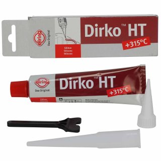 Dirko HT Dichtmasse Rot 70ml dauerelastisch bis 315°C
