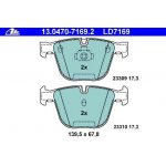 ATE CERAMIC Bremsbeläge Hinterachse BMW e60 e61 e63...