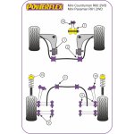 2 x Powerflex PFF5-1303-24.5BLK PU Stabilager Vorn...
