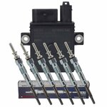 Set Glühkerzensteuergerät + 6x Glühkerzen...