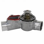 BEHR 88°C Thermostat + Alu Thermostatgehäuse für BMW E36 E34 bis 11.1995