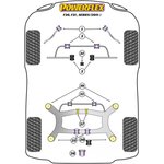 2 x Powerflex PFR5-1913-13 PU Stabilager 13mm Hinterachse für BMW 1er 2er 3er 4er (Nr.13)
