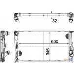Kühler für BMW E90 - E93 Diesel Schalter 2,0 -...