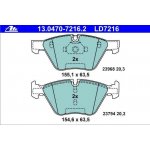 ATE Ceramic Bremsbeläge Vorderachse für BMW e81...