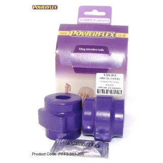 2 x Powerflex PFF5-503-205 Front Anti Roll Bar Mounting Bush 20.5mm